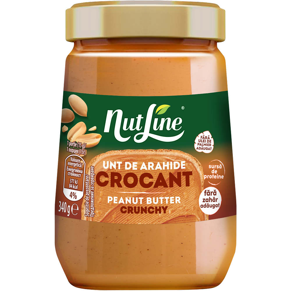 Unt de arahide crocant