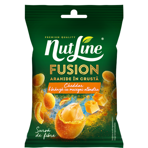 Fusion Arahide în Crustă Cheddar & Blue Cheese
