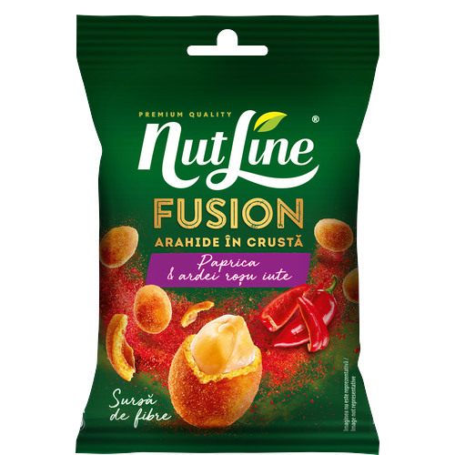 Fusion Arahide în Crustă Paprika & Ardei Roșu