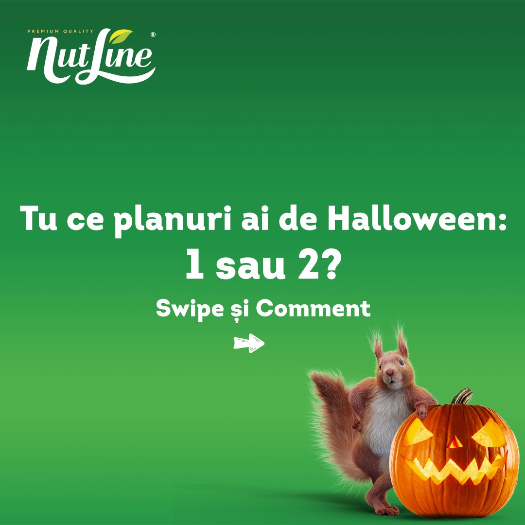 Suntem curioși ce variantă câștigă. 😁😇

#Nutline #Halloween #party